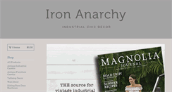 Desktop Screenshot of ironanarchy.com